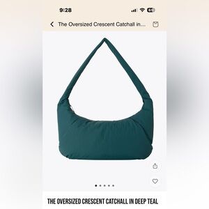 BÉIS Teal Green Oversized Catchall